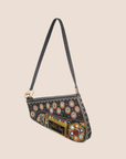CHRISTIAN DOR MONTAIGNE CHRIS LICENSE PLATE SADDLE BAG