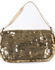 FNDI Gold Sequin Baguette