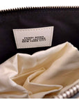FNDI by Marc Jacobs Roma Black White Large Leather Clutch