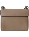 FNDI Kan I F Embroidered Leather Bag
