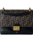 FNDI Kan U Leather Bag