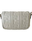 FNDI Leather Mini Iconic Baguette