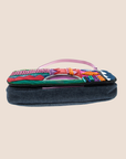 CHRISTIAN DOR BEADED MULTICOLOUR MALICE SHOULDER BAG