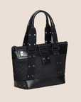 CHRISTIAN DOR BLACK DORISSIMO STREET CHIC TOTE BAG