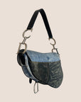CHRISTIAN DOR DENIM "MISS DORELLA" SADDLE BAG