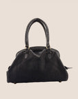 CHRISTIAN DOR BLACK PYTHON DETECTIVE BAG