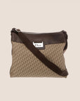 CHRISTIAN DOR BROWN STREET CHIC DORISSIMO MESSENGER BAG