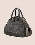 CHRISTIAN DOR "MISS DORELLA" DENIM SADDLE HANDBAG