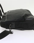 BBERRY Black label Hand Bag Nylon way Black Auth ki