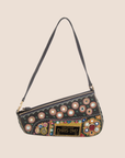 CHRISTIAN DOR MONTAIGNE CHRIS LICENSE PLATE SADDLE BAG