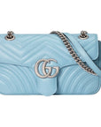 (WMNS) GCCI GG Marmont Small-Sized Single-Shoulder Bag Blue -DTDIY-
