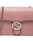 (WMNS) GCCI Leather Bag Single-Shoulder Bag Pink -CAOG-