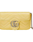 (WMNS) GCCI Marmont Mini-Sized Single-Shoulder Bag Yellow -DTDCP-