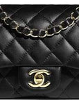 Chanel Classic Maxi Handbag Black Grained Calfskin SiLVer-Toned