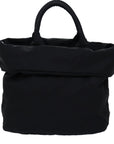 PRD Hand Bag Nylon way Black Auth mr