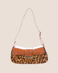 CHRISTIAN DOR LEOPARD BROWN STREET CHIC COLUMBUS BAG