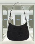 PRD Cleo satin bag with crystals