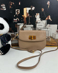 PRD Camel Leather Crossbody Bag -