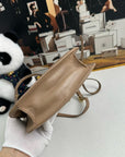 PRD Camel Leather Crossbody Bag -