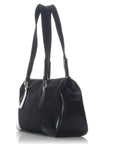 PRD Black Nylon Shoulder Bag