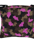 PRD Camouflage Shoulder Bag Nylon Pink VA Auth yk
