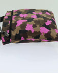 PRD Camouflage Shoulder Bag Nylon Pink VA Auth yk
