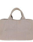 PRD Bijoux Canapa MM Hand Bag Canvas way Gray Auth yk