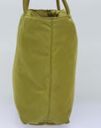 PRD Hand Bag Nylon Green Auth yk