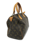 Brown LV Monogram Speedy 25 Boston Bag