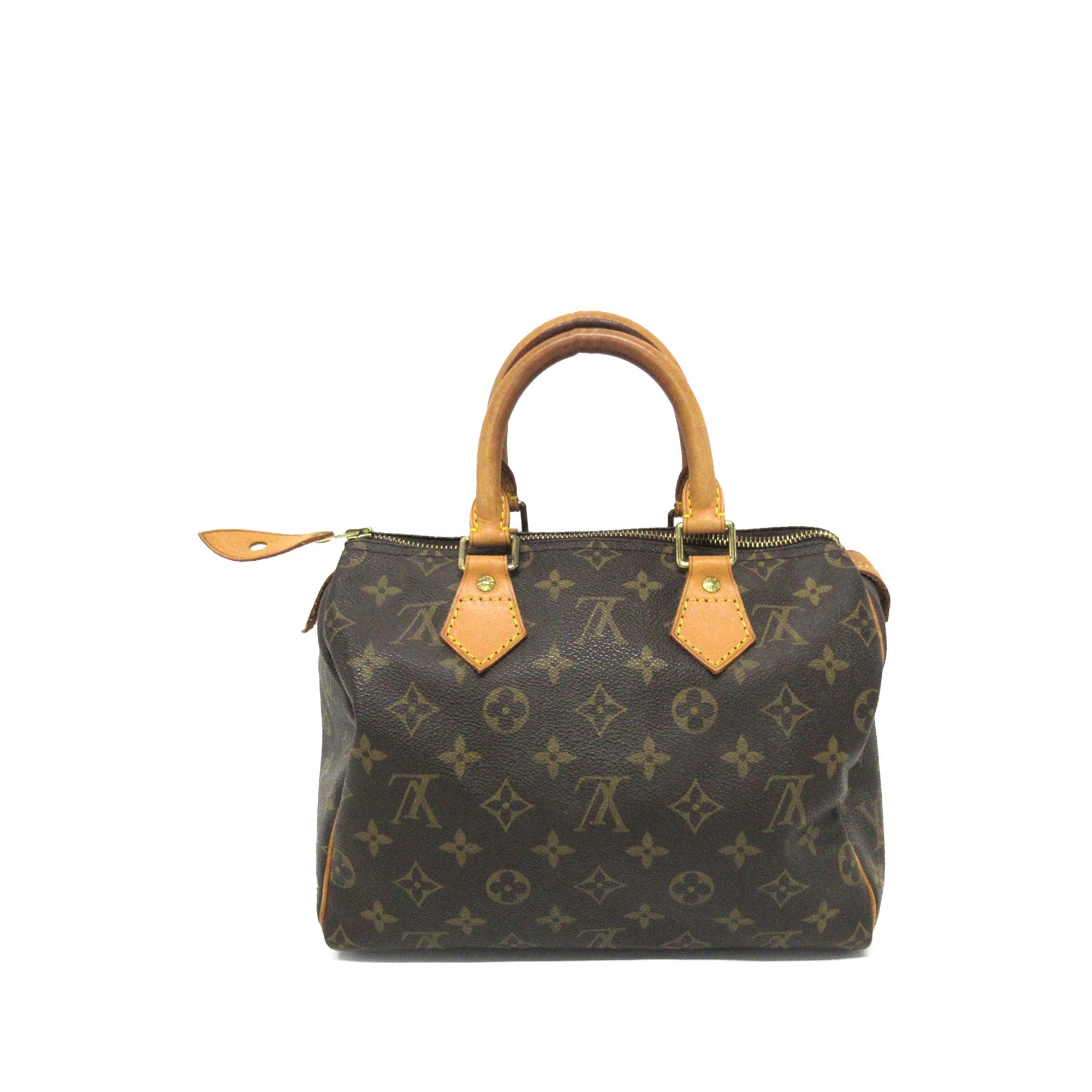 Brown LV Monogram Speedy 25 Boston Bag