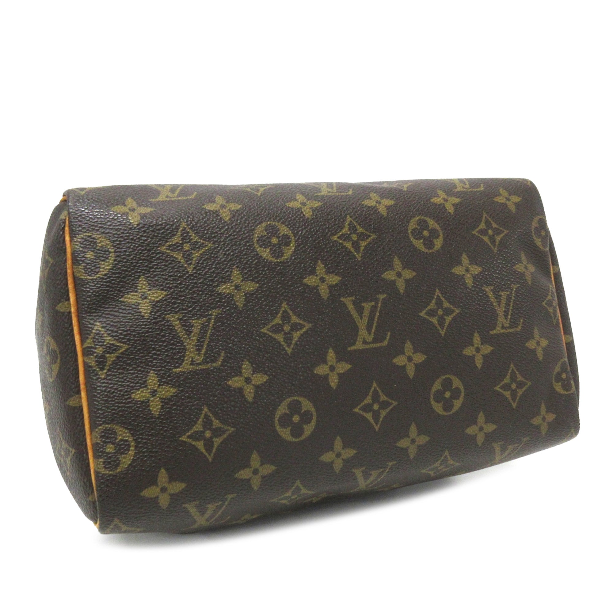Brown LV Monogram Speedy 25 Boston Bag