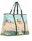 Blue LV Ailleurs Cabas Promenade GM Tote Bag