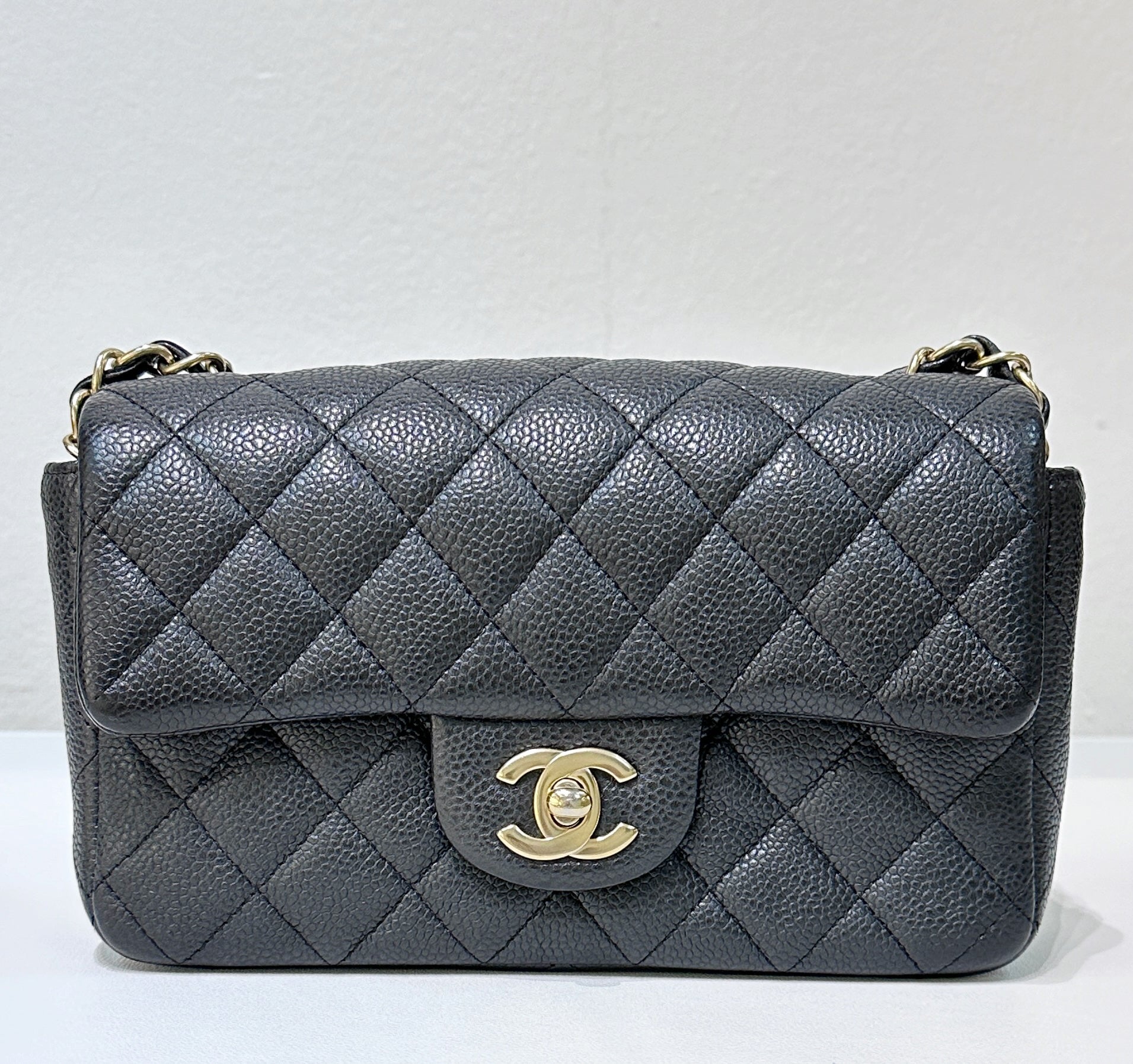 CHNL Classic Mini Rectangular Black Caviar