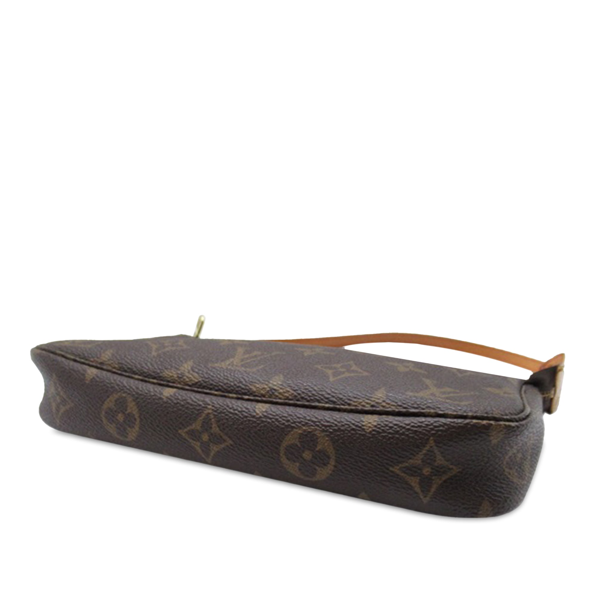 Brown LV Monogram Pochette Accessoires Shoulder Bag