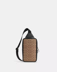 Sullivan Pack In Signature Canvas (Gunmetal/Charcoal/Black)