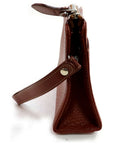 Brand Inspired BBERRY London Clutch Brown Leather (SHC-)