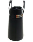 Brand Inspired BBERRY London Hand Bag Black Leather (SHC-)