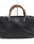 Brand Inspired GCCI Tote Bag Black Leather (SHC-)