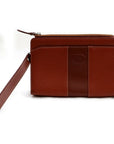 Brand Inspired BBERRY London Clutch Brown Leather (SHC-)