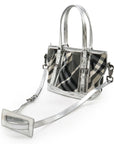 BBERRY Beat Check Nylon Patent Leather way Tote Bag