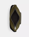 Finn Crossbody Bag With Pockets (Gunmetal/Black)