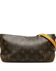 Brown LV Monogram Trotteur Crossbody Bag