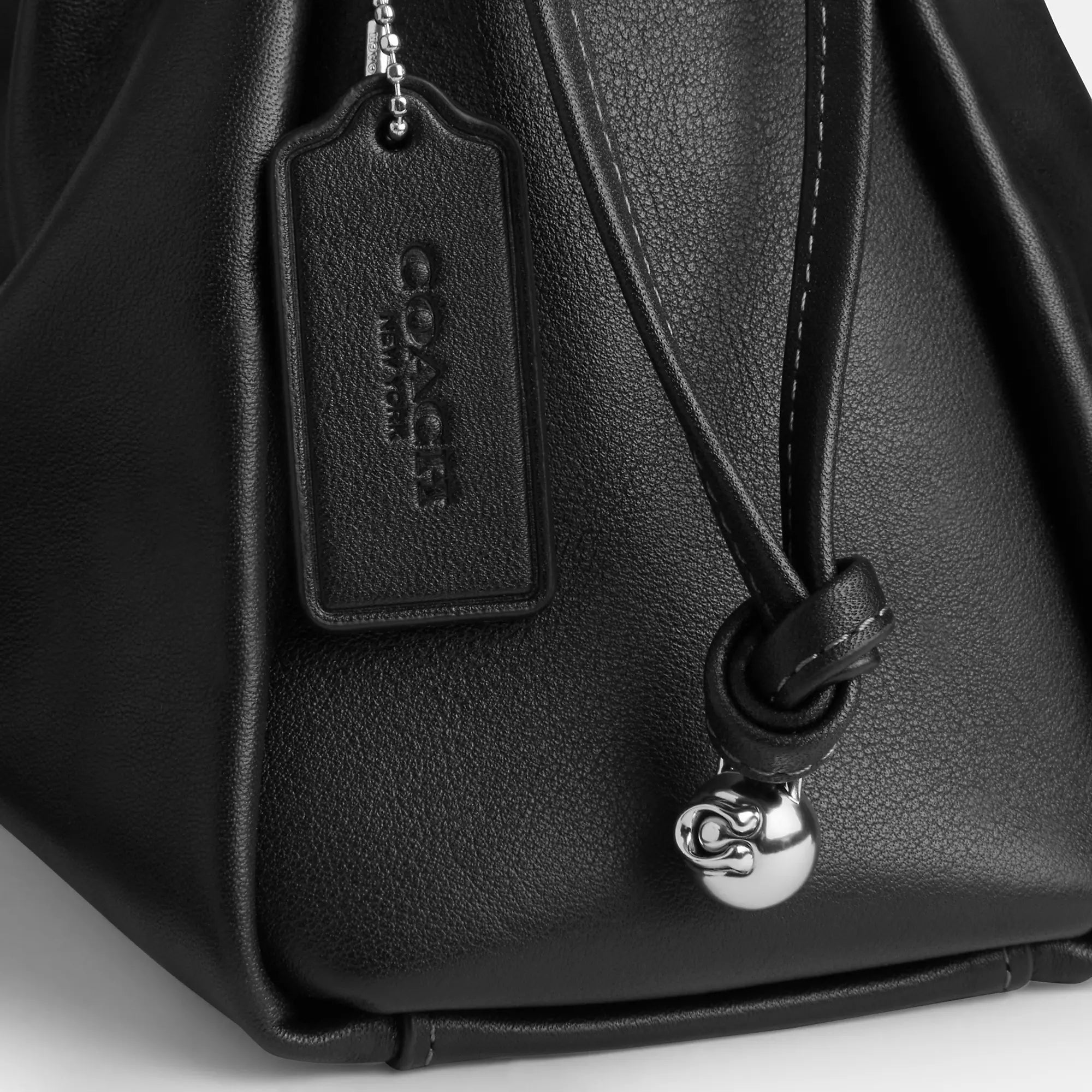 Faye Large Shoulder Bag (Silver)