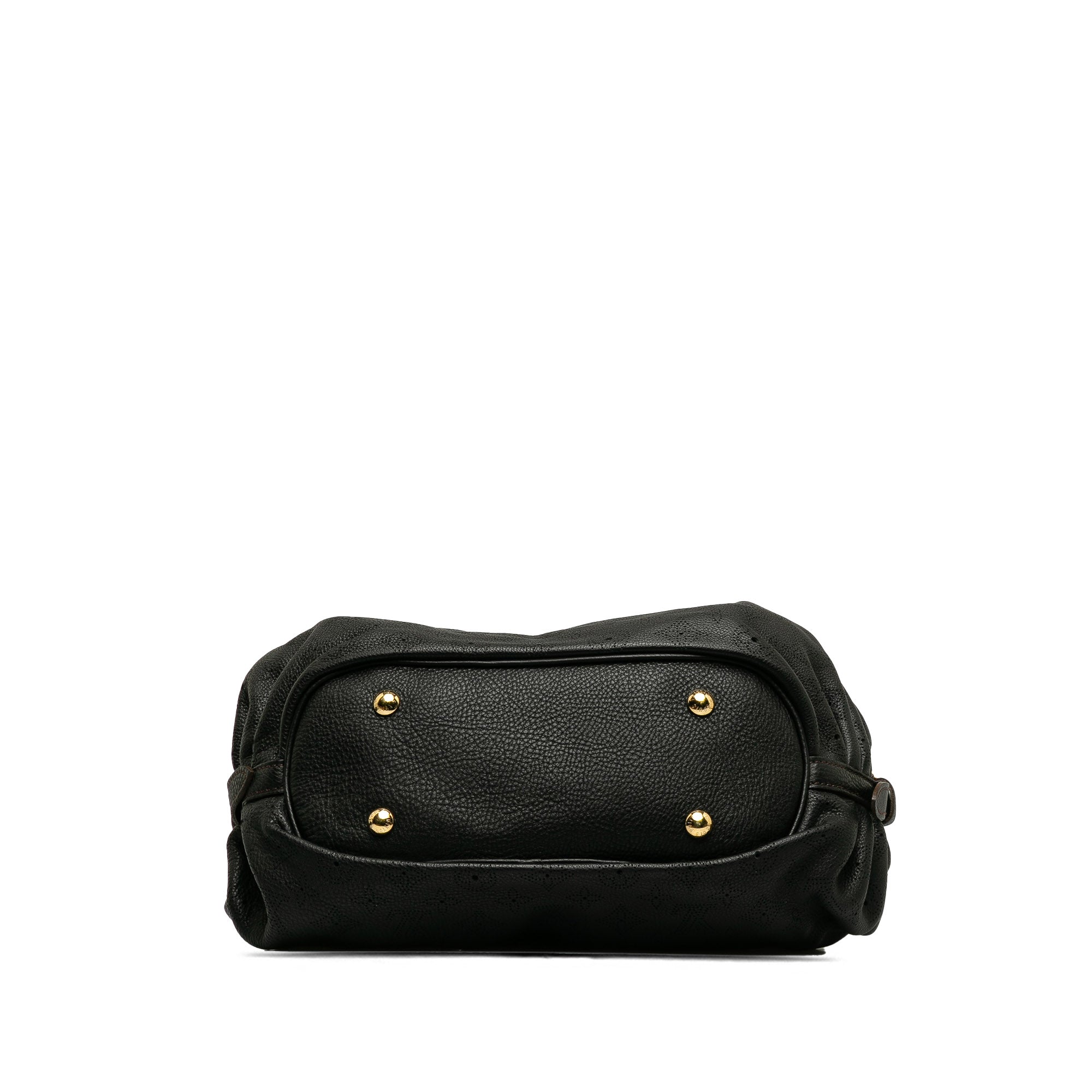 Black LV Monogram Mahina XS Crossbody Bag