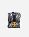 Montaigne DOR Oblique Flap Bag Blue