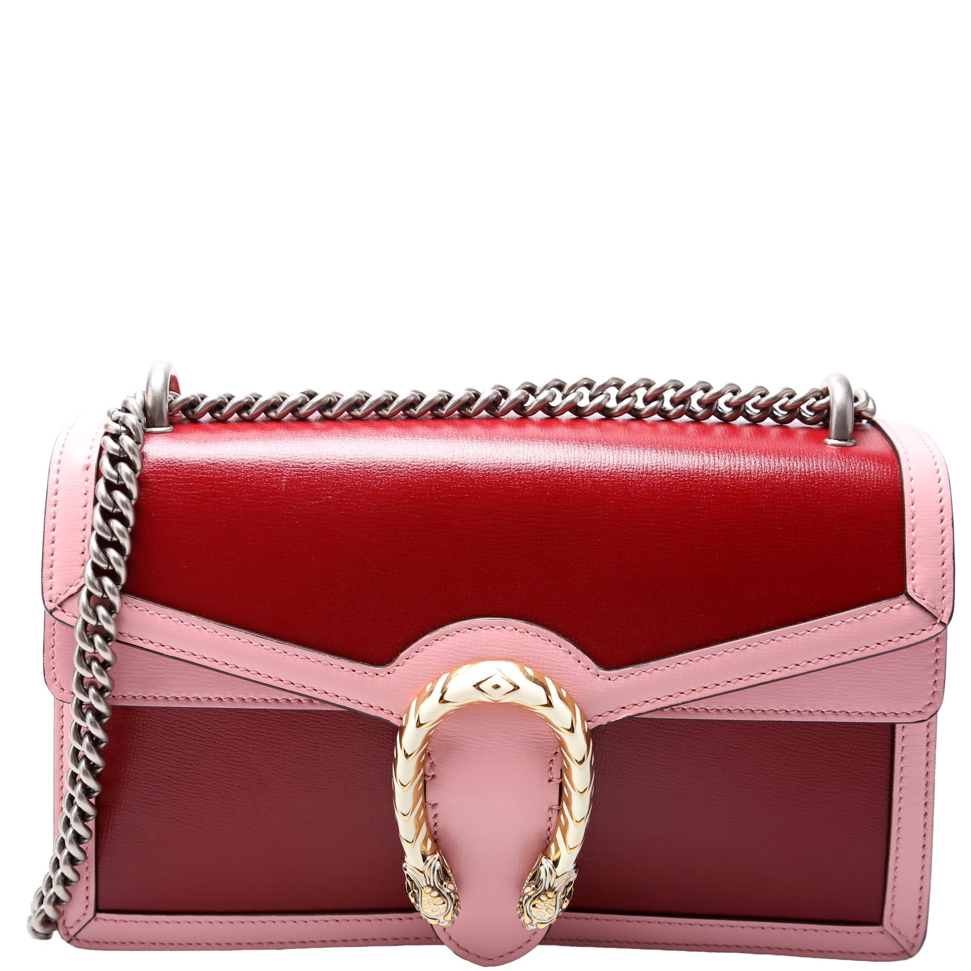 GCCI Dionysus Enamel Leather Shoulder Small