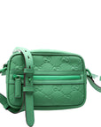GCCI GG Rubber Effect Leather Small Crossbody