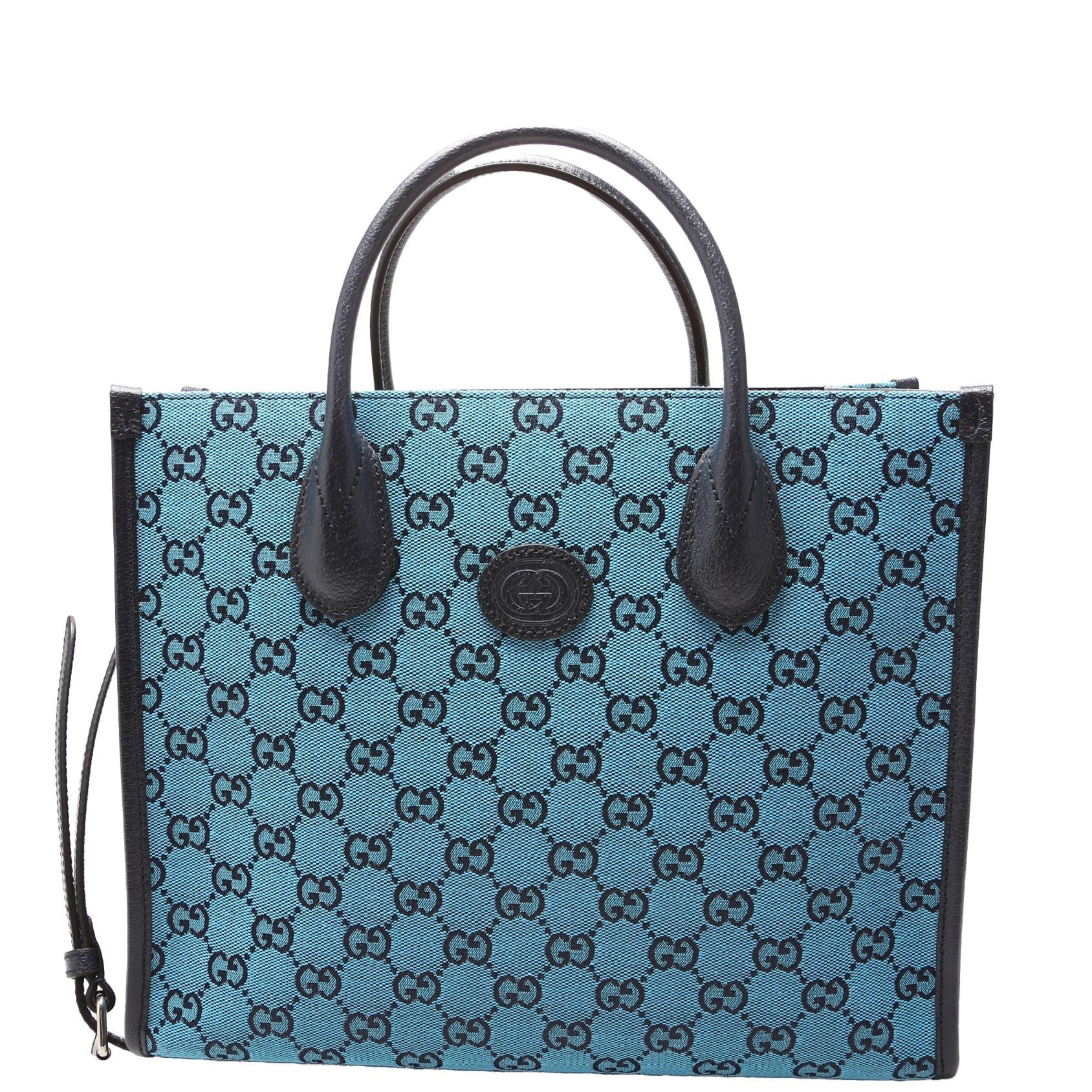 GCCI GG Canvas Interlocking GG Small Tote