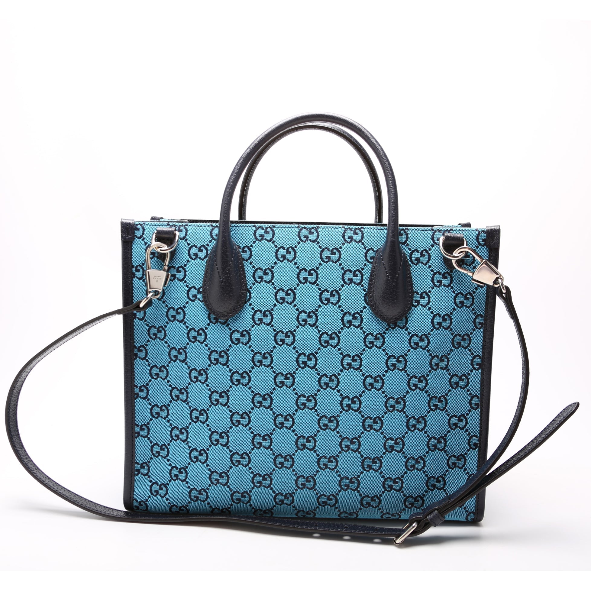 GCCI GG Canvas Interlocking GG Small Tote