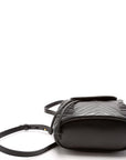 GCCI Marmont Mini Backpack Leather Black